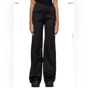 Heliot Emil black fluid trousers